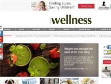 Tablet Screenshot of ewellnessmag.com
